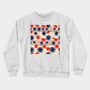 Patriotic 4th of July Pattern 8 Crewneck Sweatshirt